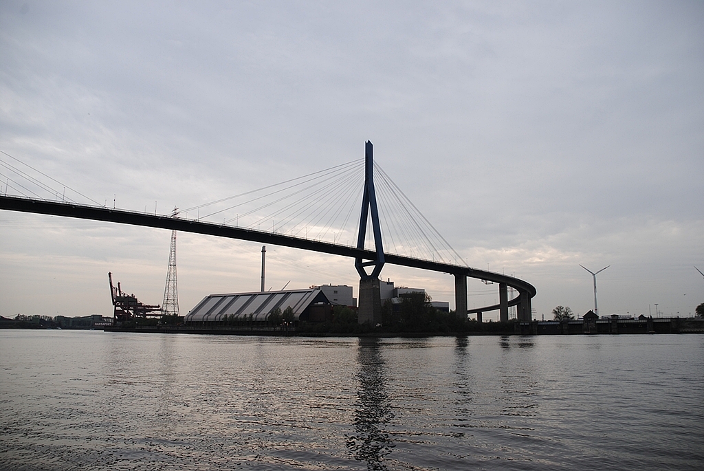 Bilder aus Hamburg: Die Köhlbrandbrücke