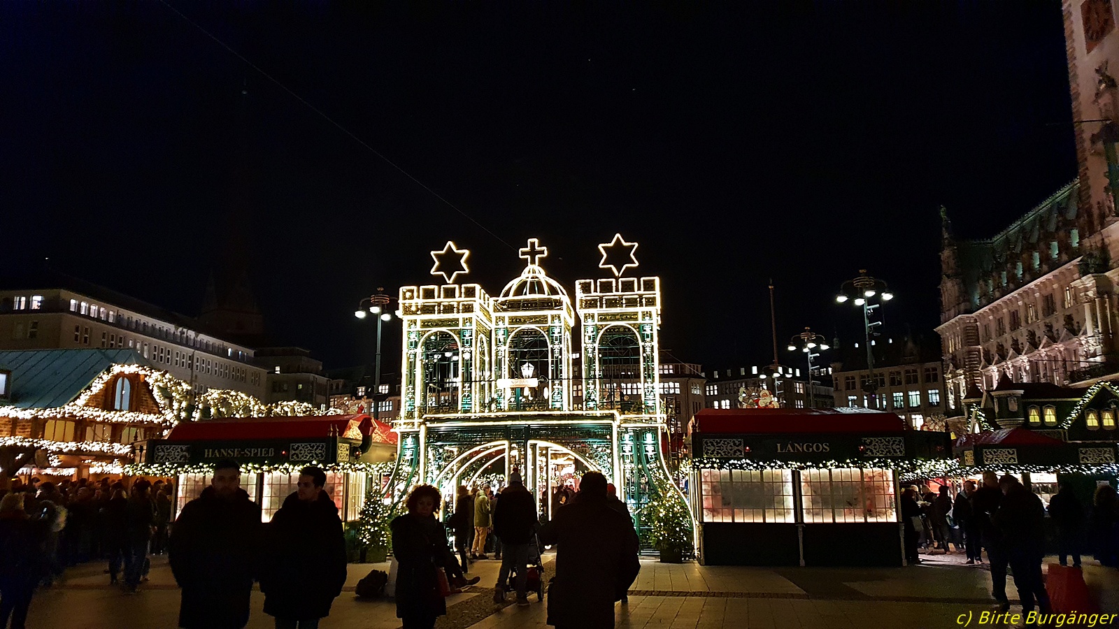Vorweihnachtliches Hamburg